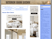 Tablet Screenshot of interiorbarndoors.org